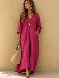 Linen Maxi Dress (100% Linen)