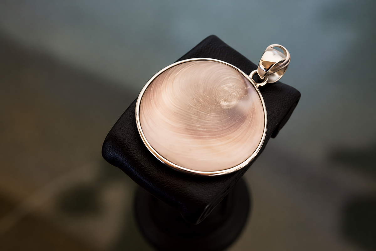 Medallion Shell Pendant