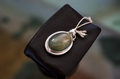 Serene Jade Cabochon Pendant