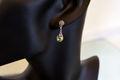 Grand Peridot Drop Earrings