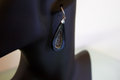 The Padang Black Shell Earrings