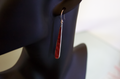 The Harlequin Pink Drop Earrings