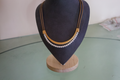 Couture Pearl & Leather Necklace