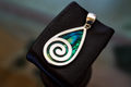 Bali Spiral Sea Shell Pendant