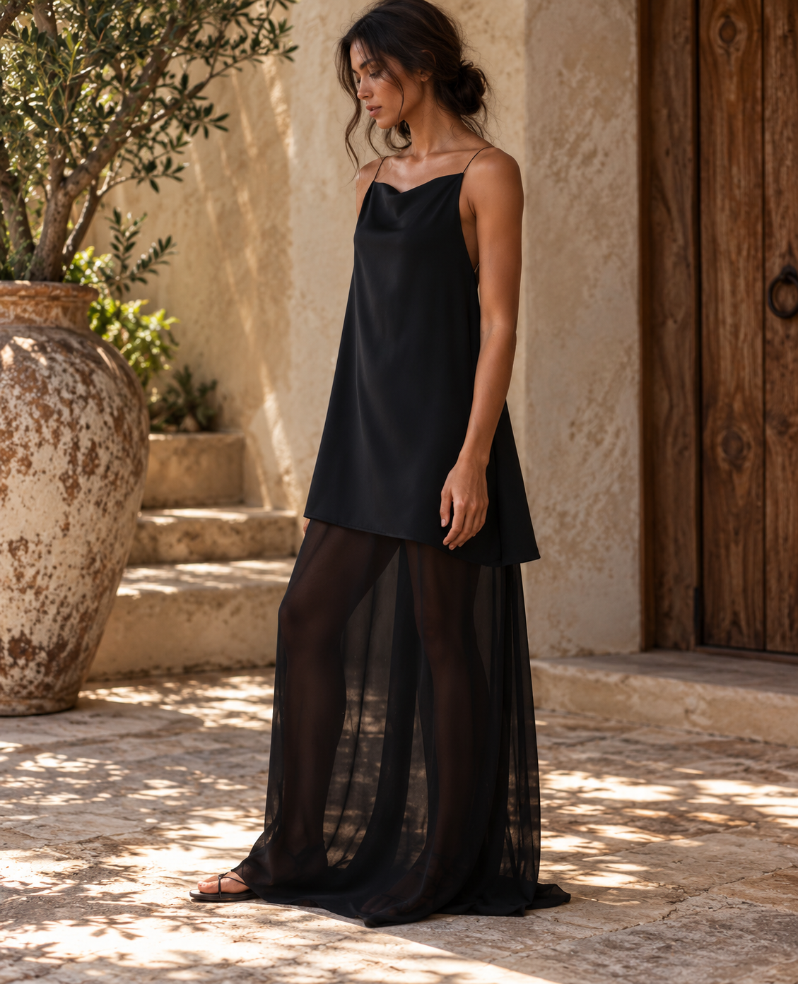 SIA LAYERED MAXI DRESS